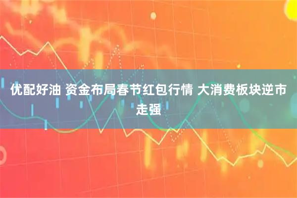 优配好油 资金布局春节红包行情 大消费板块逆市走强