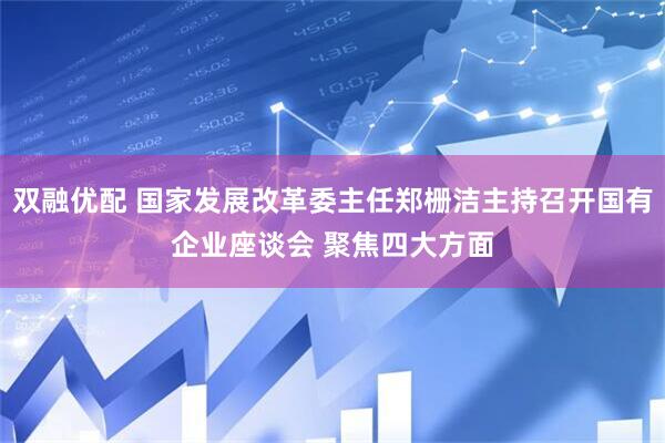 双融优配 国家发展改革委主任郑栅洁主持召开国有企业座谈会 聚焦四大方面